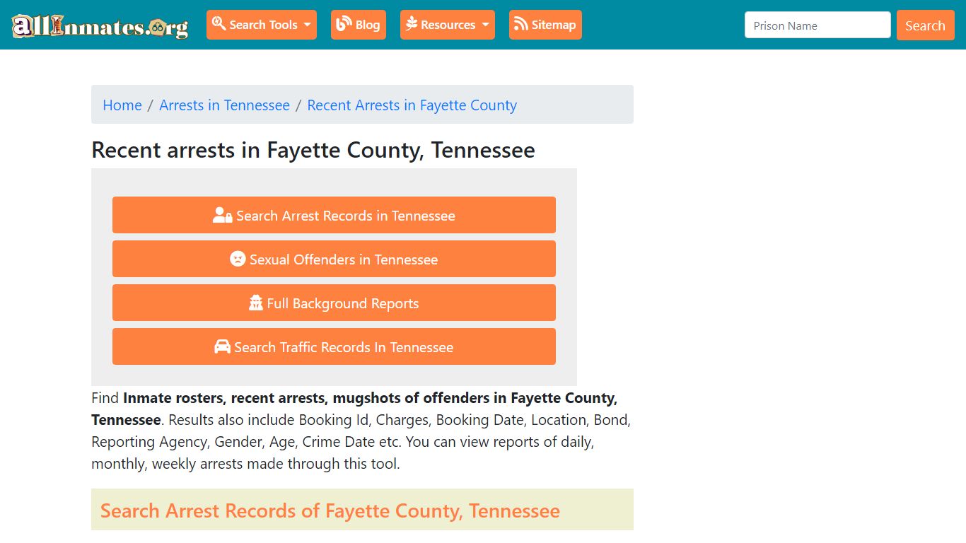 Recent arrests in Fayette County, Tennessee | Mugshots, Rosters ...