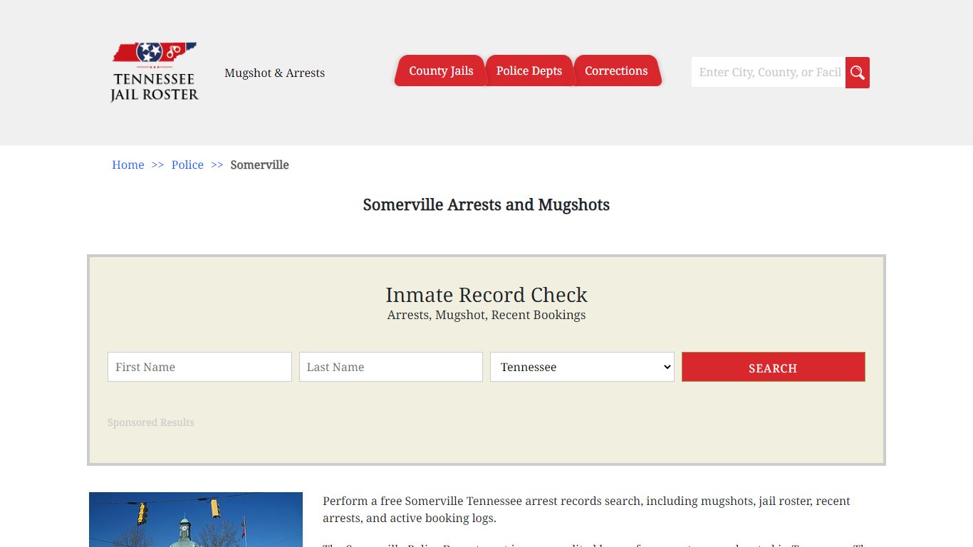 Somerville Arrests and Mugshots - Jail Roster Search